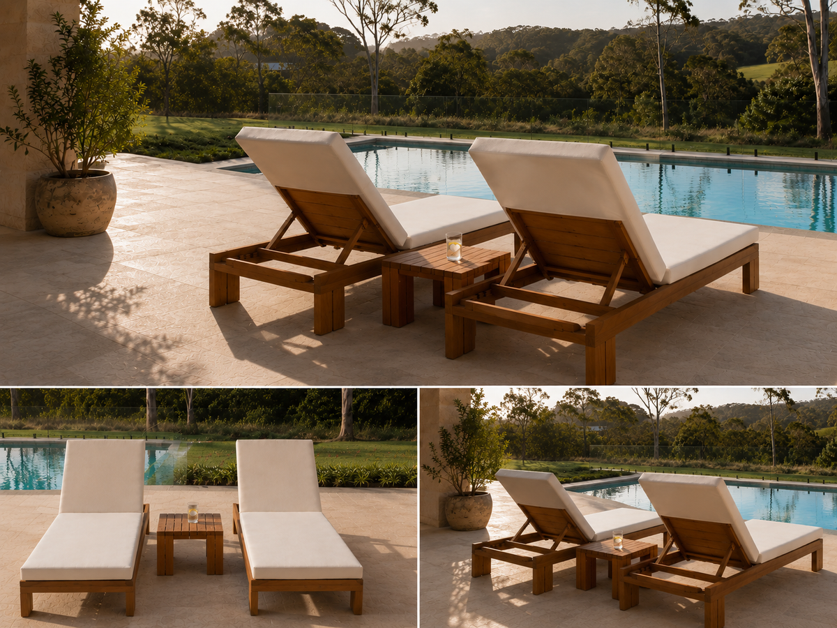 Amalfi Outdoor Sun Lounger