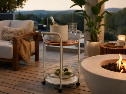 Outdoor Bar Cart