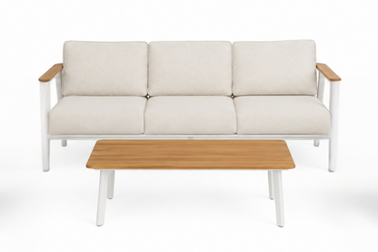 The Ember Lounge Outdoor 3-Seater and Table Set